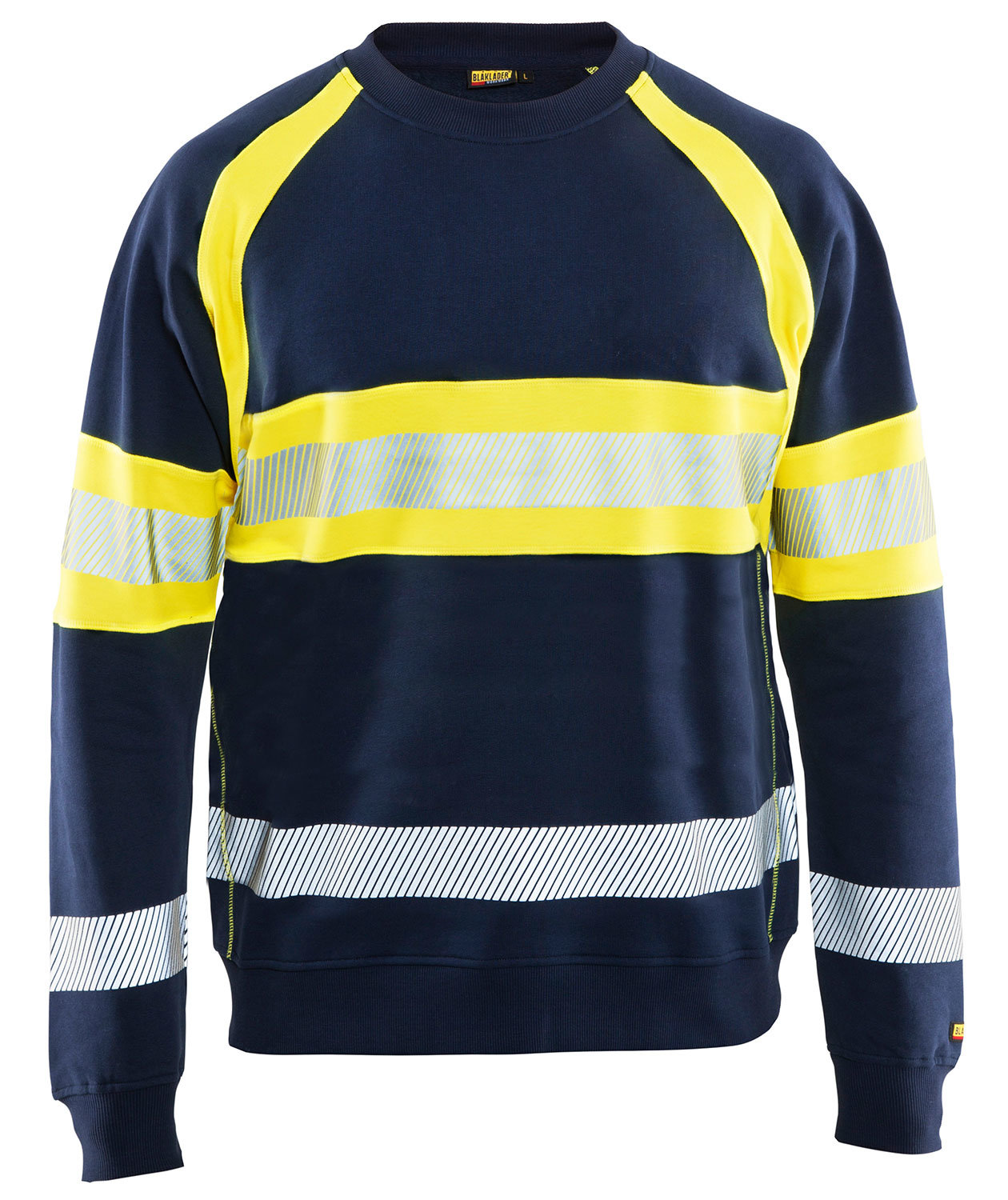 Bl&aring;kl&auml;der sweatshirt, Marine/Gul, Marine/Gul, swatch