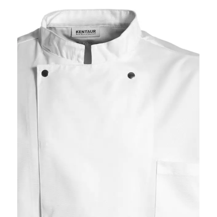 Kentaur short-sleeved  chefs jacket, White, large image number 2