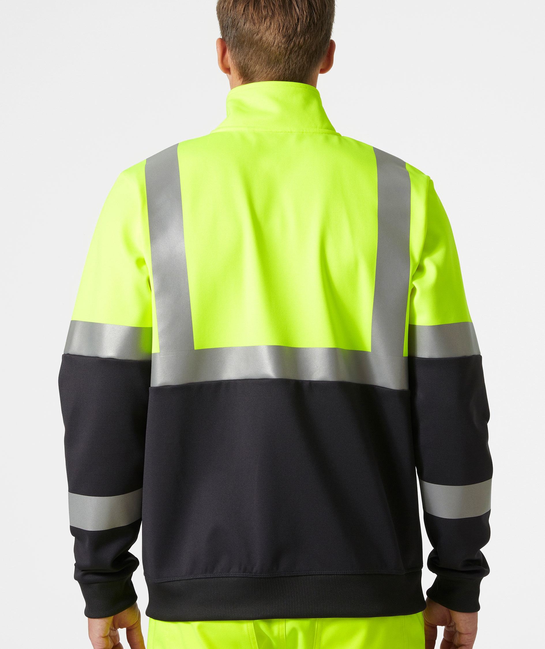 Helly Hansen Addvis cardigan, Hi-vis yellow/Ebony, large image number 3