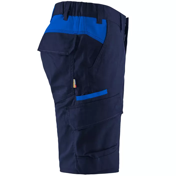 Blåkläder work shorts, Marine Blue/Cobalt Blue, large image number 3
