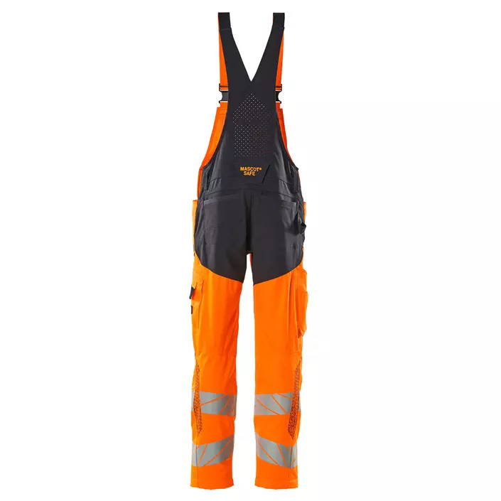 Mascot Accelerate Safe overalls, Hi-Vis Orange/Mørk Marine, large image number 1
