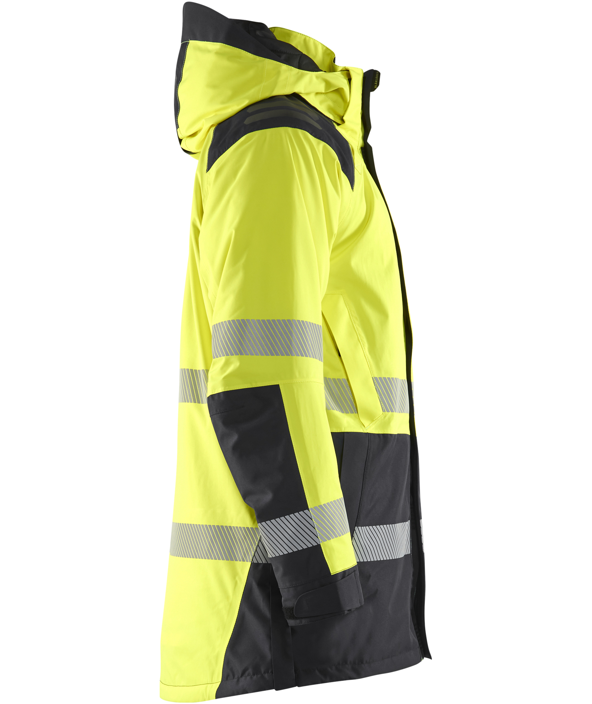 Bl&aring;kl&auml;der winter parka, Hi-vis Yellow/Black, large image number 3