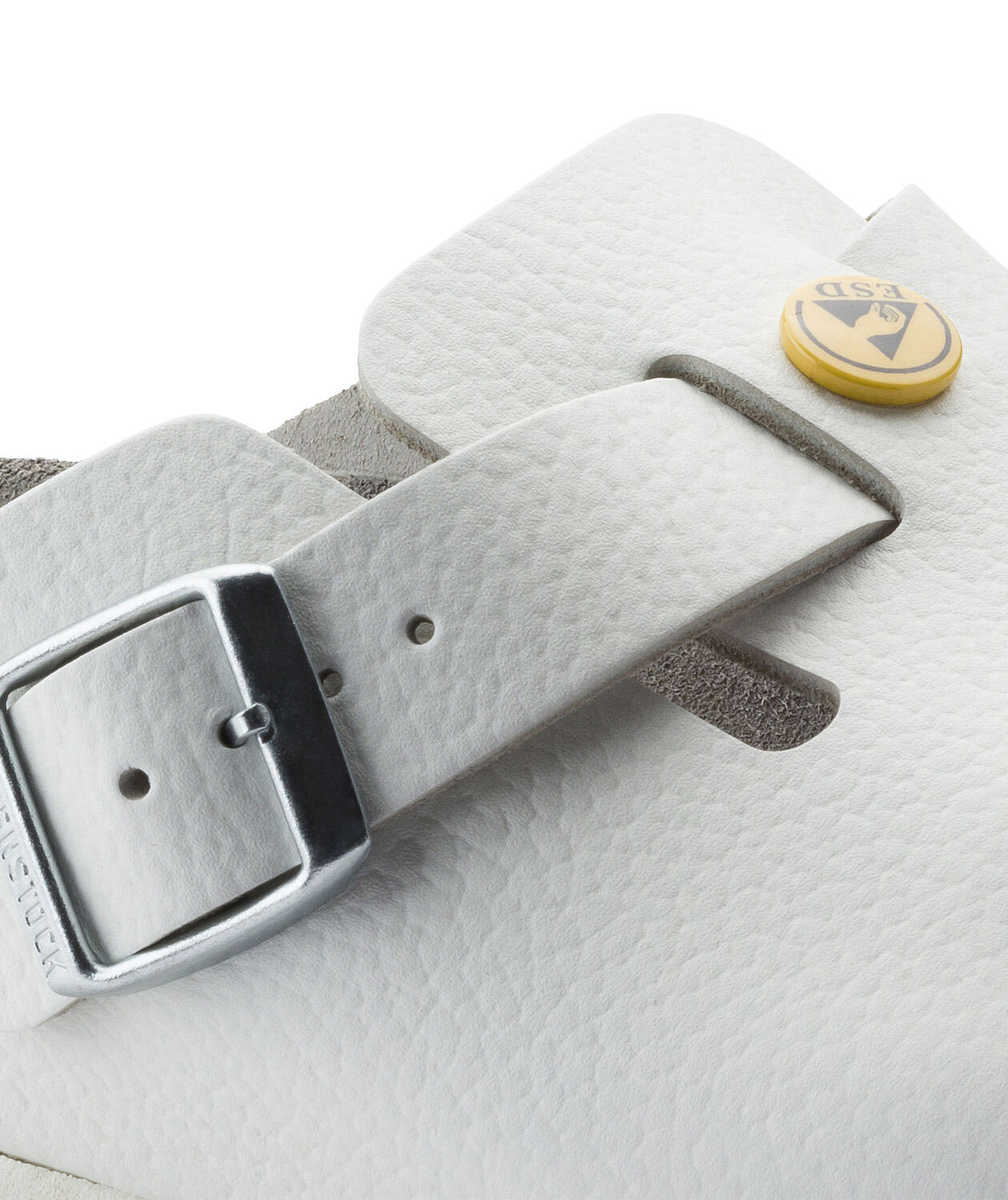 Birkenstock Boston ESD Regular Fit sandaler, Hvid, large image number 7