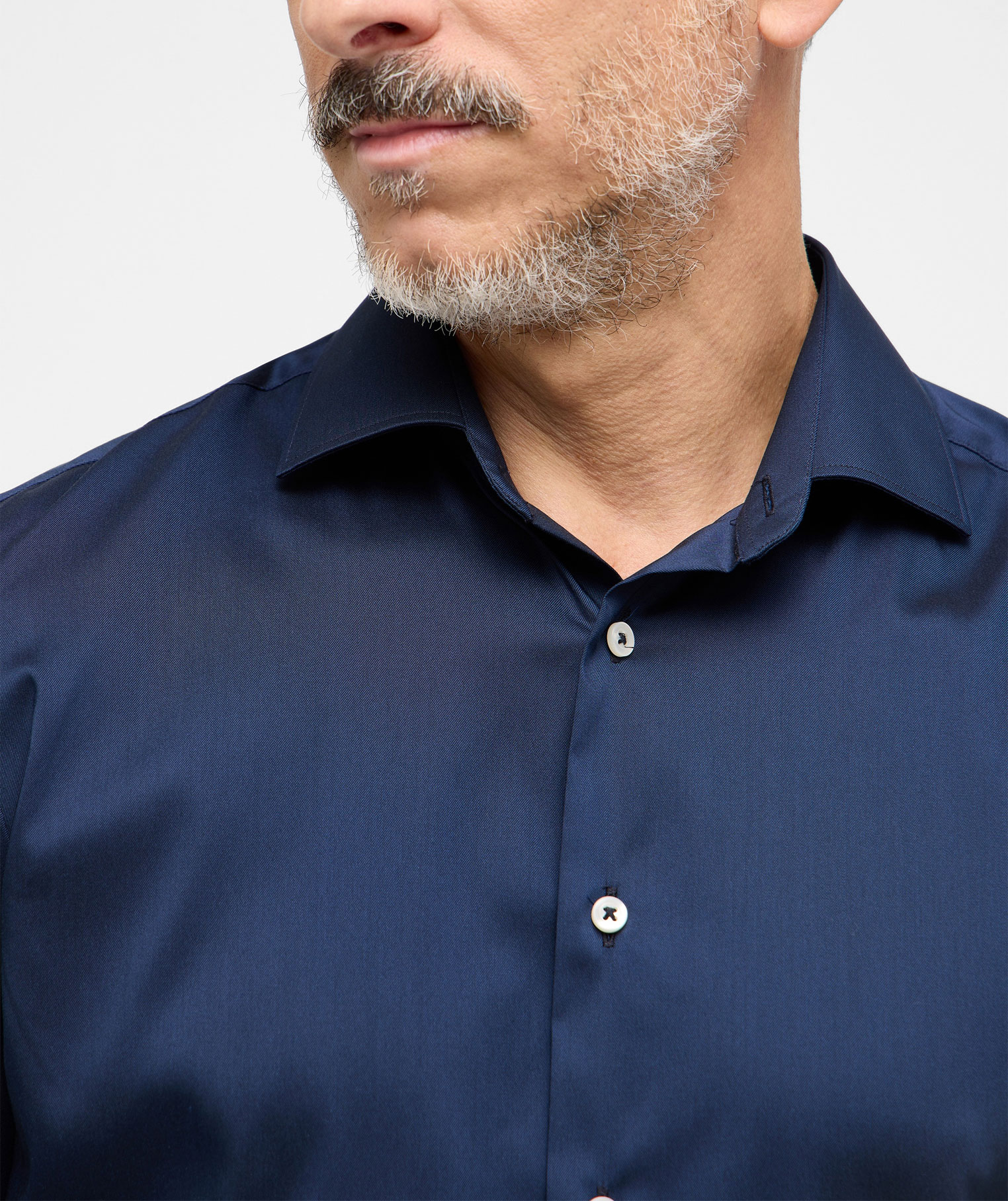 Eterna Performance Slim Fit shirt, Navy, large image number 3