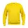 Clique Basic Roundneck sweatshirt, Citron Gul, Citron Gul, swatch