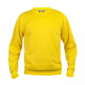Clique Basic Roundneck sweatshirt, Citron Gul
