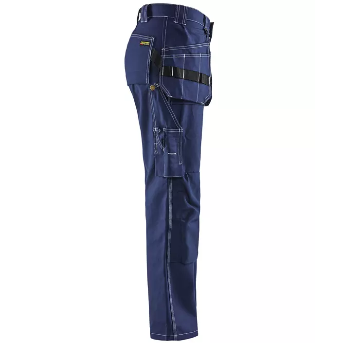 Blåkläder women's craftsman trousers, Marine Blue, large image number 4