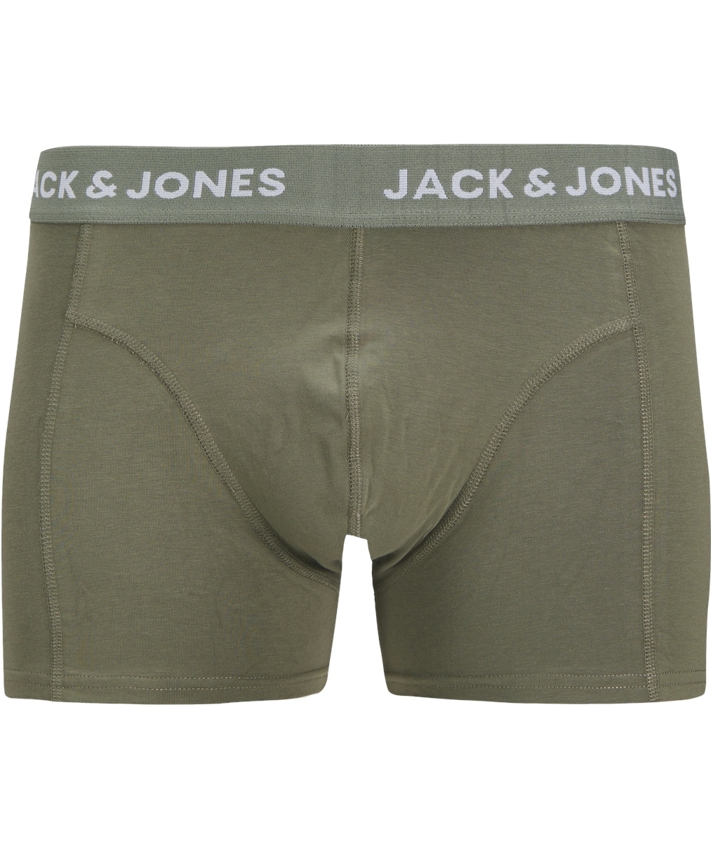 Jack & Jones JACROB SOLID 3-pack boxer shorts, Agave Green, large image number 9