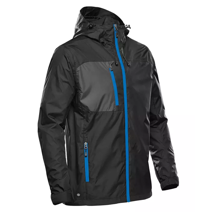 Stormtech Olympia shell jacket, Black/Azur blue, large image number 1