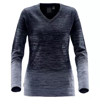 Stormtech Avalanche langärmliges Damen T-Shirt, Blau Meliert