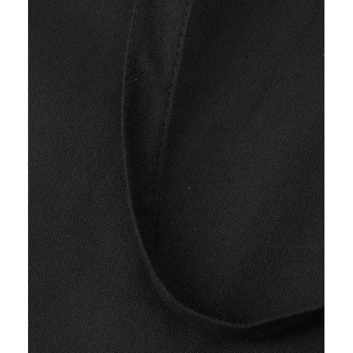 ID cotton bag, Black, Black, large image number 3