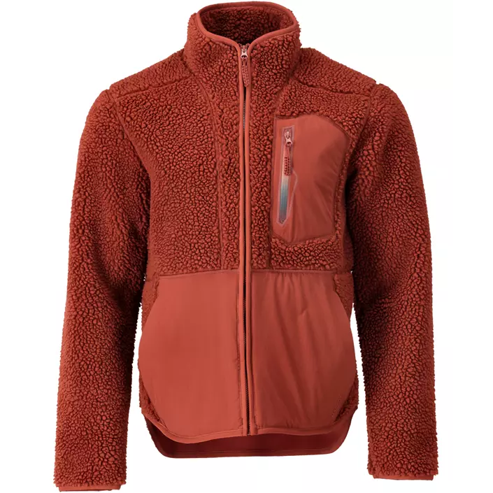 Mascot Customized fibre pile jacket, Autumn red, large image number 0