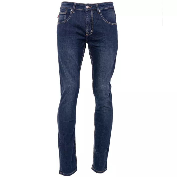Finesmekker jeans, Mörkblå, large image number 0