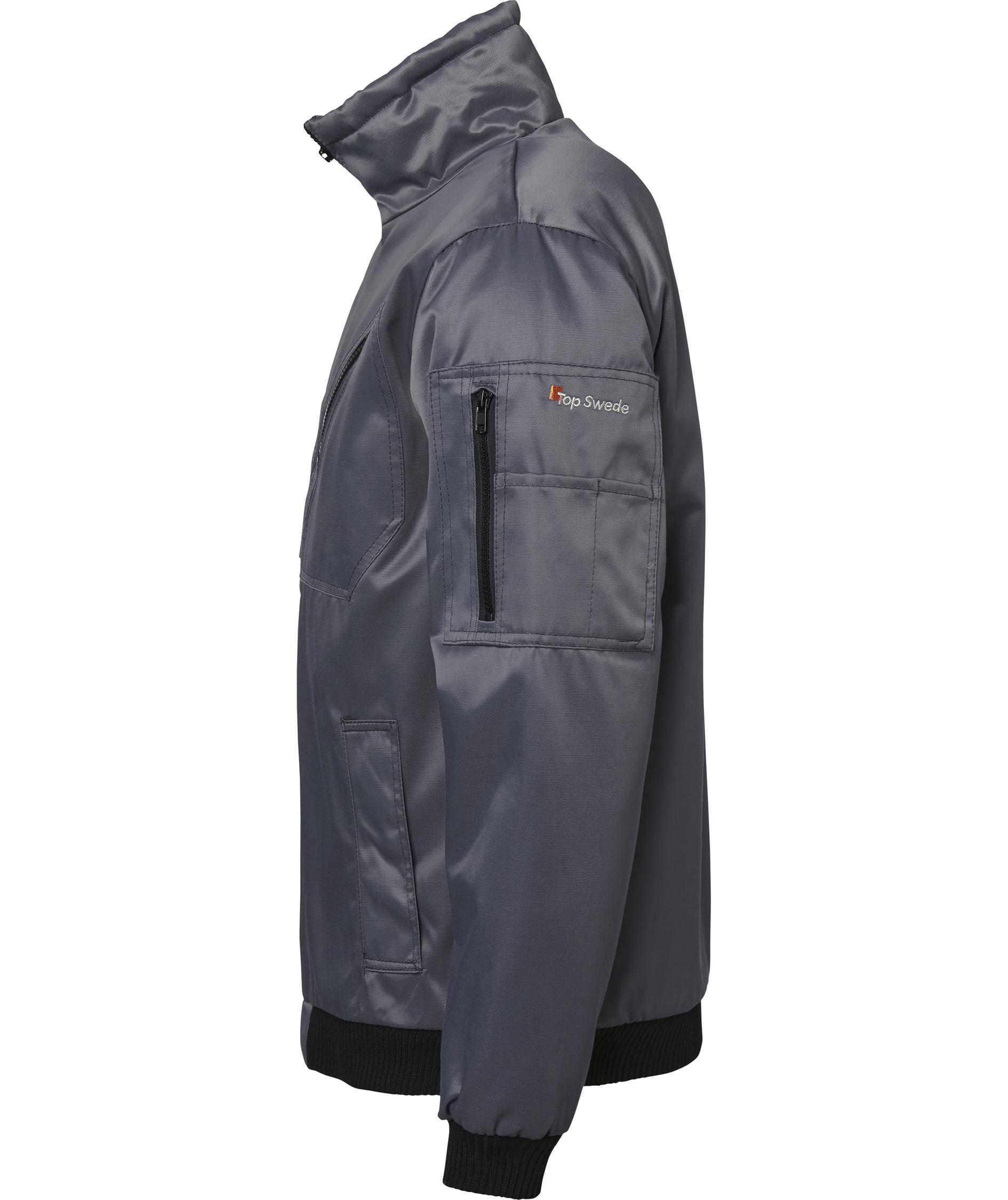 Top Swede pilotjacka 5026, M&ouml;rkgr&aring;, large image number 3