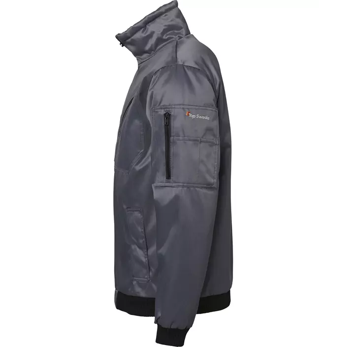 Top Swede pilot jacket 5026, Dark Grey, large image number 3