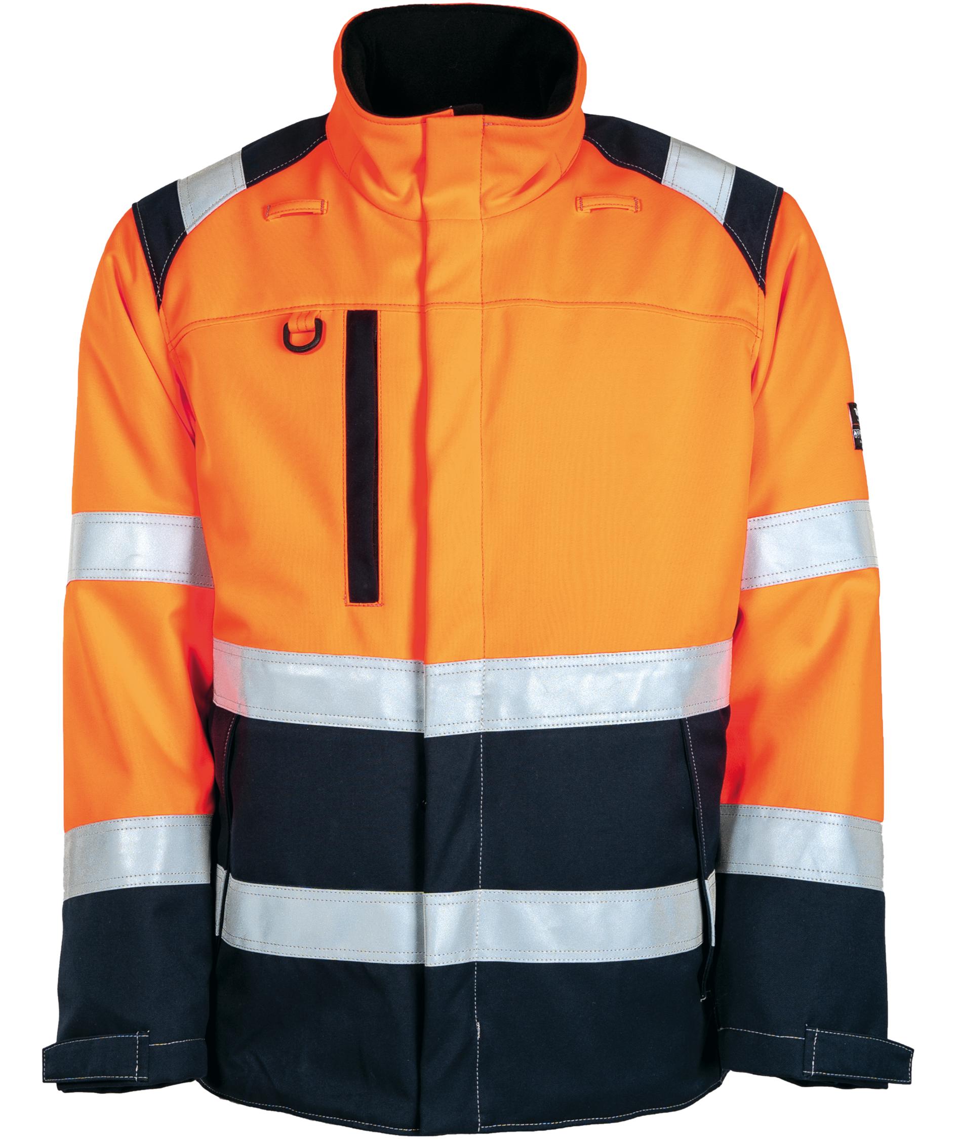 Tranemo Zenith FR winter jacket, Hi-Vis Orange/Navy