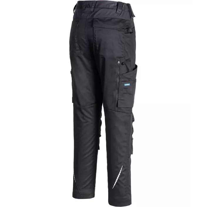 Portwest WX2 Eco work trousers, Black, large image number 3