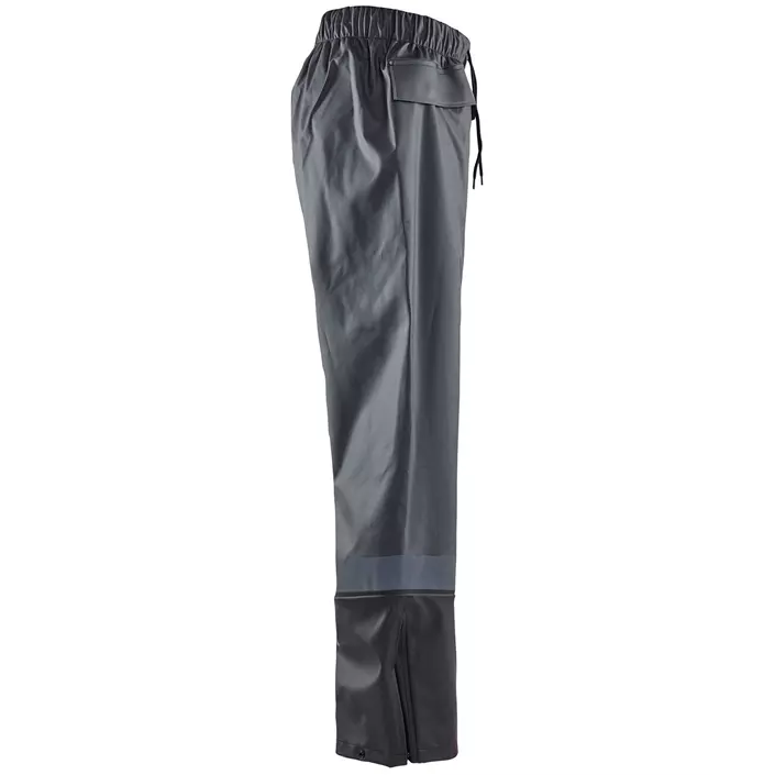 Blåkläder Hi-Vis rain trousers Level 2, Grey/Black, large image number 3
