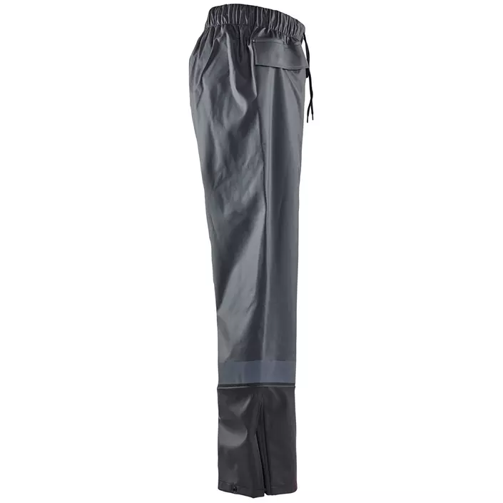 Blåkläder Hi-Vis rain trousers Level 2, Grey/Black, large image number 3