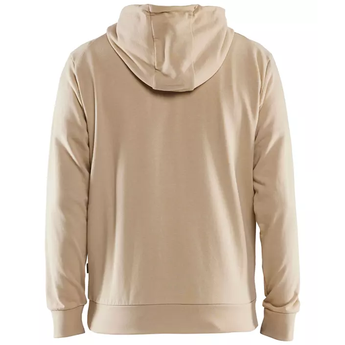 Blåkläder hoodie 3D, Varm beige, large image number 1