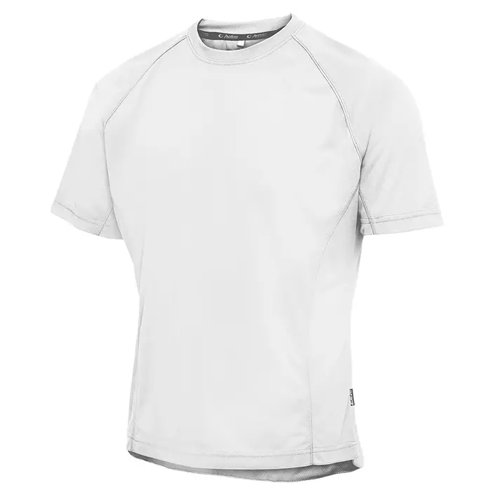 Pitch Stone Performance T-shirt till barn, White, large image number 0