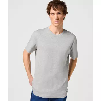 Wrangler 2-pak T-shirt, Mid Grey Melange
