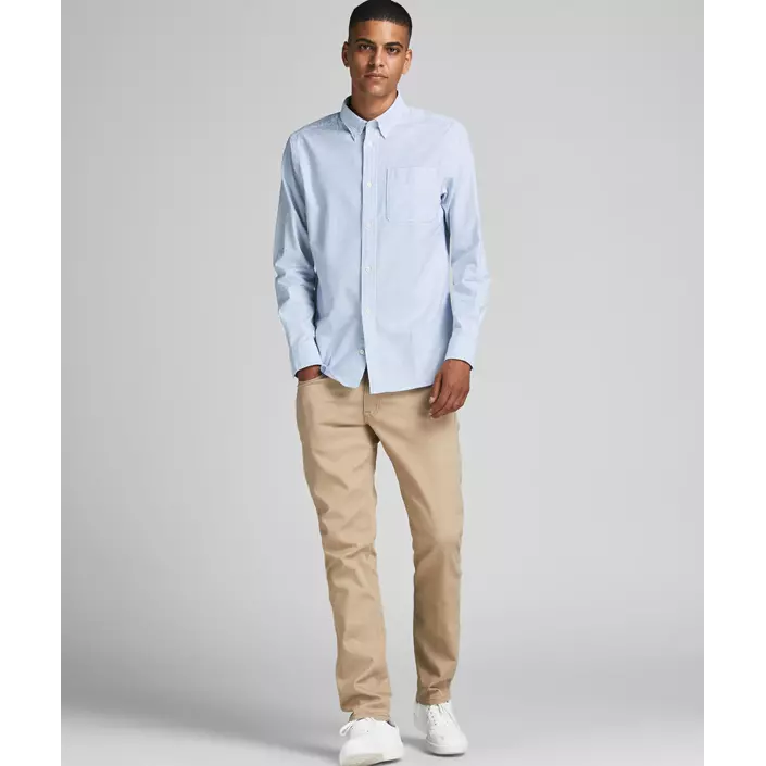 Jack & Jones Premium JPRBROOK Slim fit Oxford skjorta, Infinity, large image number 3