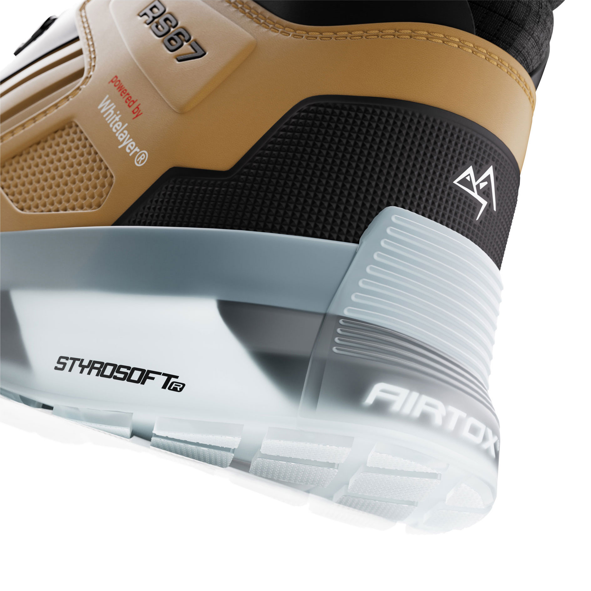 Airtox RS67 safety boots S7S, Desert haze/raven-black, large image number 11