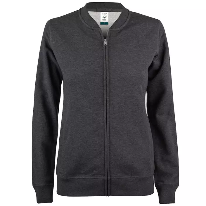 Clique Premium OC Damen Cardigan, Anthrazitgrau, large image number 0