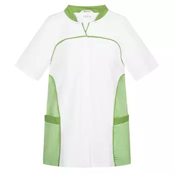 Kentaur kortärmad skjorta dam, Vit/Grön