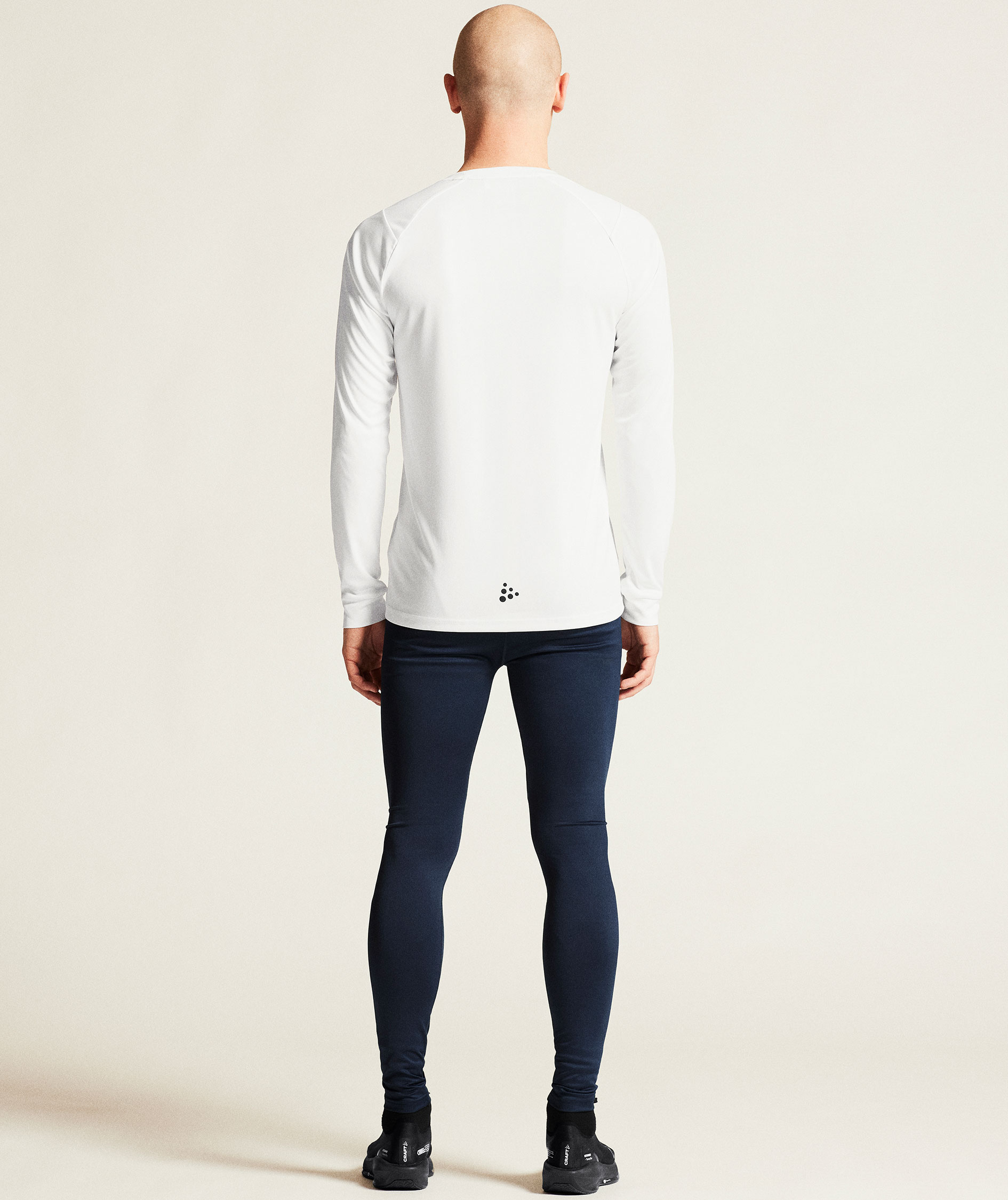 Craft Rush 2.0 l&aring;ng&auml;rmad T-shirt, White, large image number 7