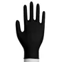 Abena Classic Sensitiv nitril disposable gloves powder free 100-pack, Black