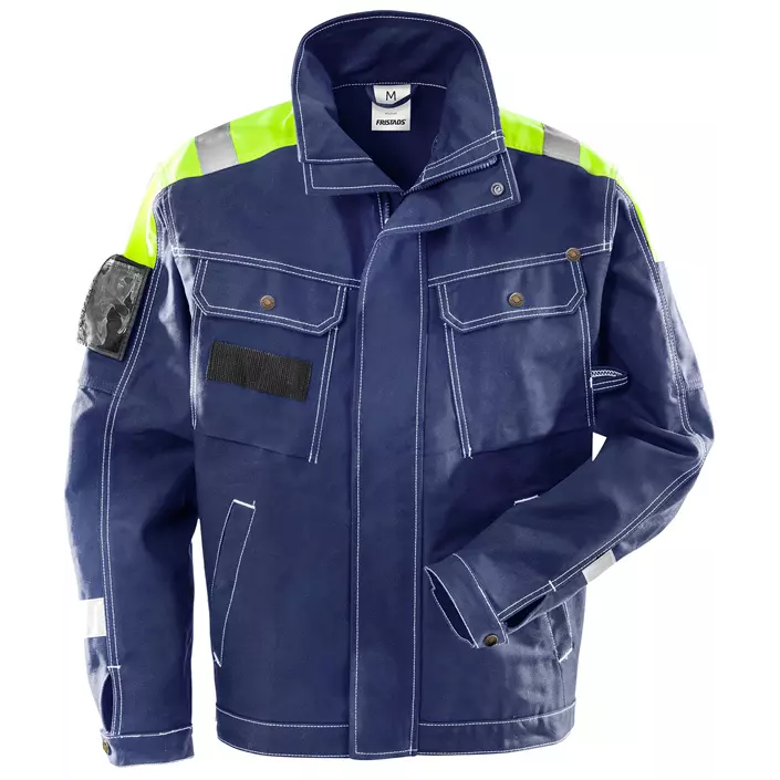 Fristads work jacket 447, Blue, large image number 0