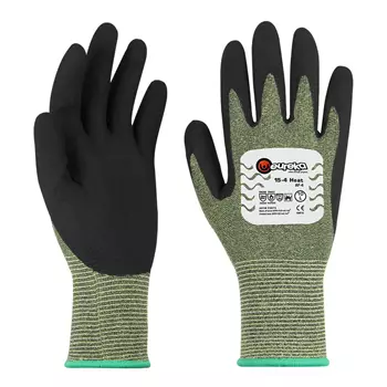 Eureka FR ARC 4 flame-retardant cut resistant gloves Cut C, Black/Green