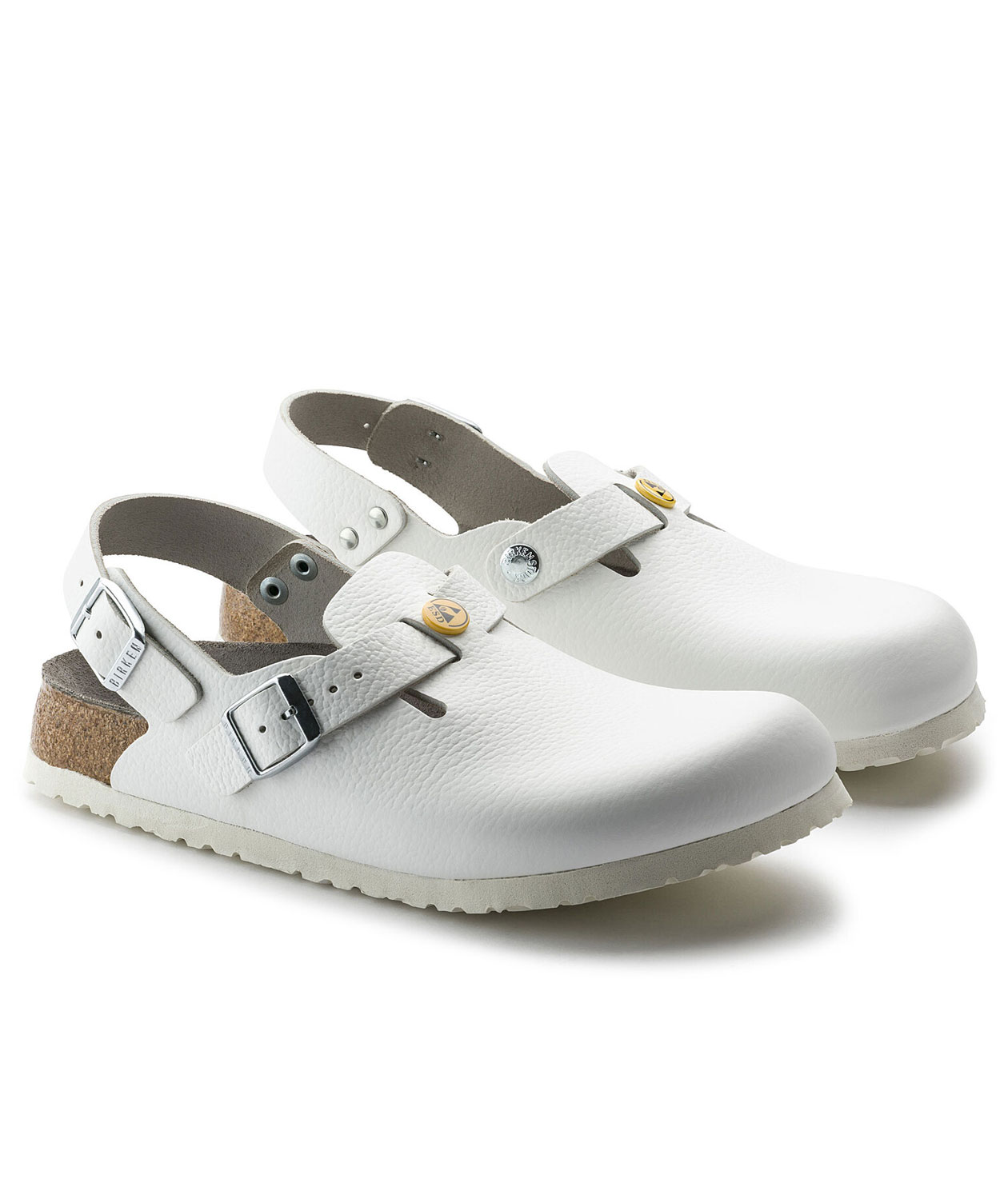 Birkenstock Tokio ESD Regular Fit sandaler, Vit, large image number 4