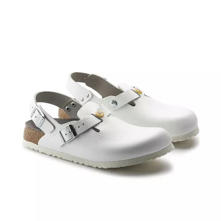 Birkenstock Tokio ESD Regular Fit sandals, White, large image number 4