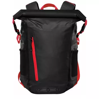 Stormtech Rainer waterproof backpack 25L, Black/Red