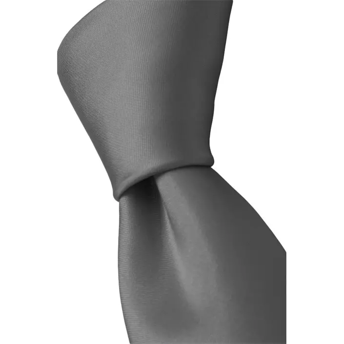 Connexion Tie microfiber tie 5 cm, Grey, Grey, large image number 0