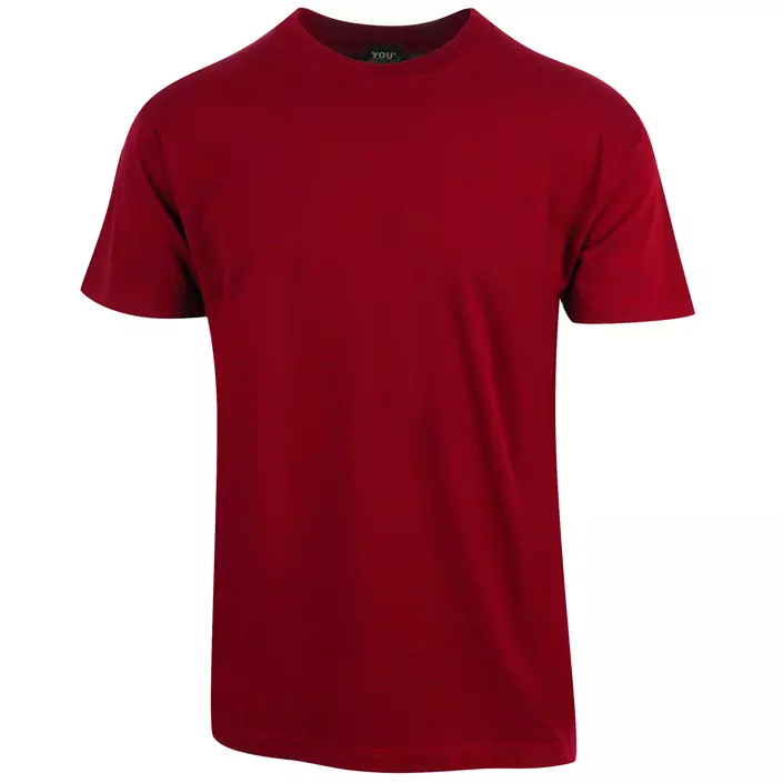 YOU Classic  T-skjorte, Kardinalrød, large image number 0