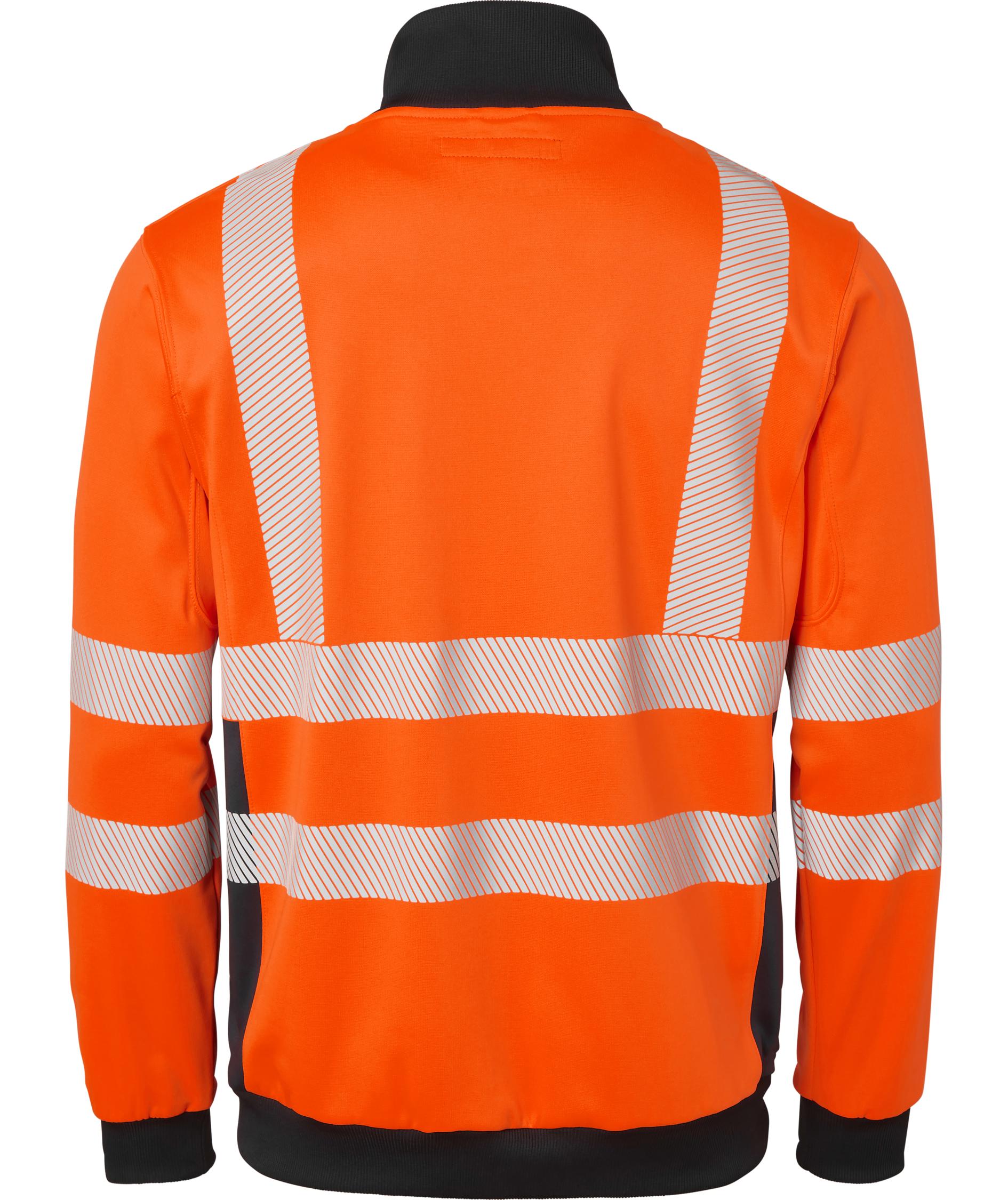 Top Swede cardigan 1529, Varsel Orange/Navy, large image number 1