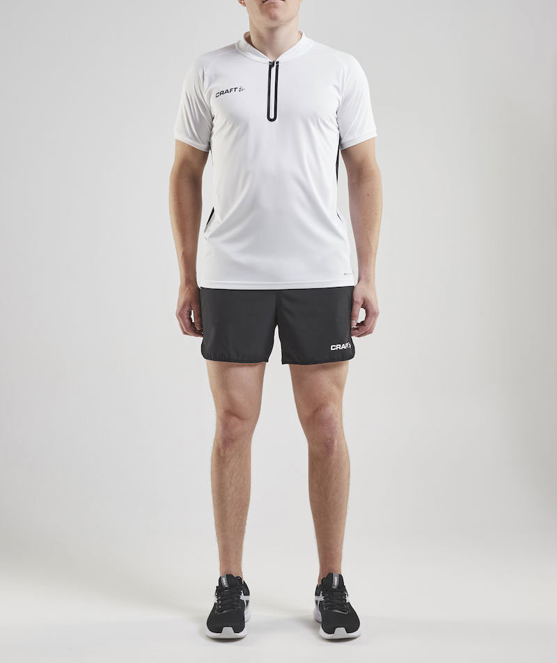 Craft Pro Control Impact polo shirt, White/black, large image number 4