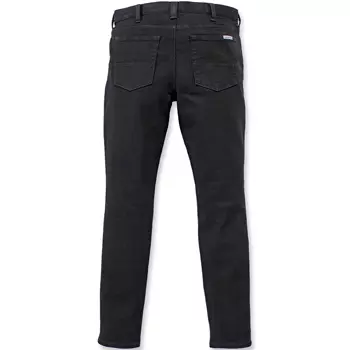 Carhartt Slim-fit Layton Denim jeans dam, Onyx