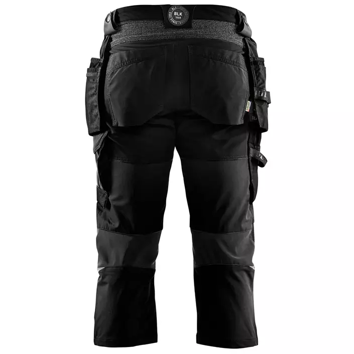 Blåkläder craftsman knee pants full stretch, Black/Dark Grey, large image number 1