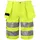 ProJob håndværkershorts 6535, Hi-vis Gul/Sort, Hi-vis Gul/Sort, swatch