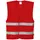 Portwest Iona refleksvest, Rød, Rød, swatch