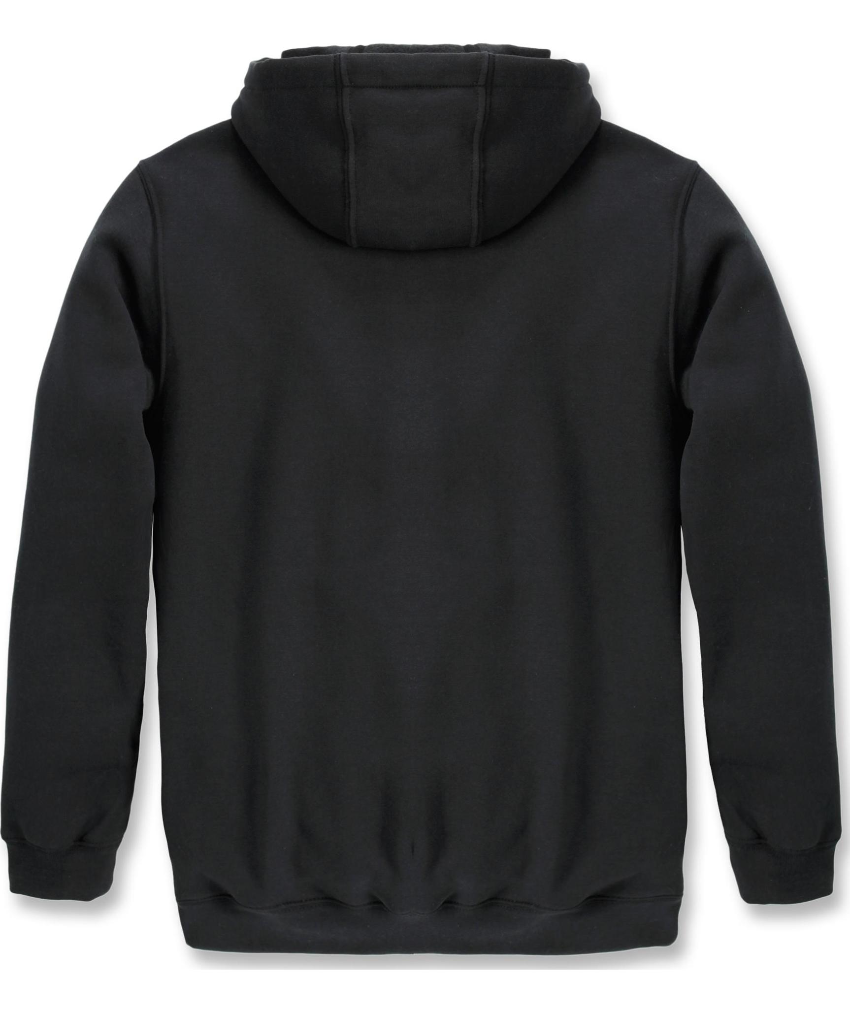 Carhartt Marquette Logo hoodie Midweight, Svart, large image number 2