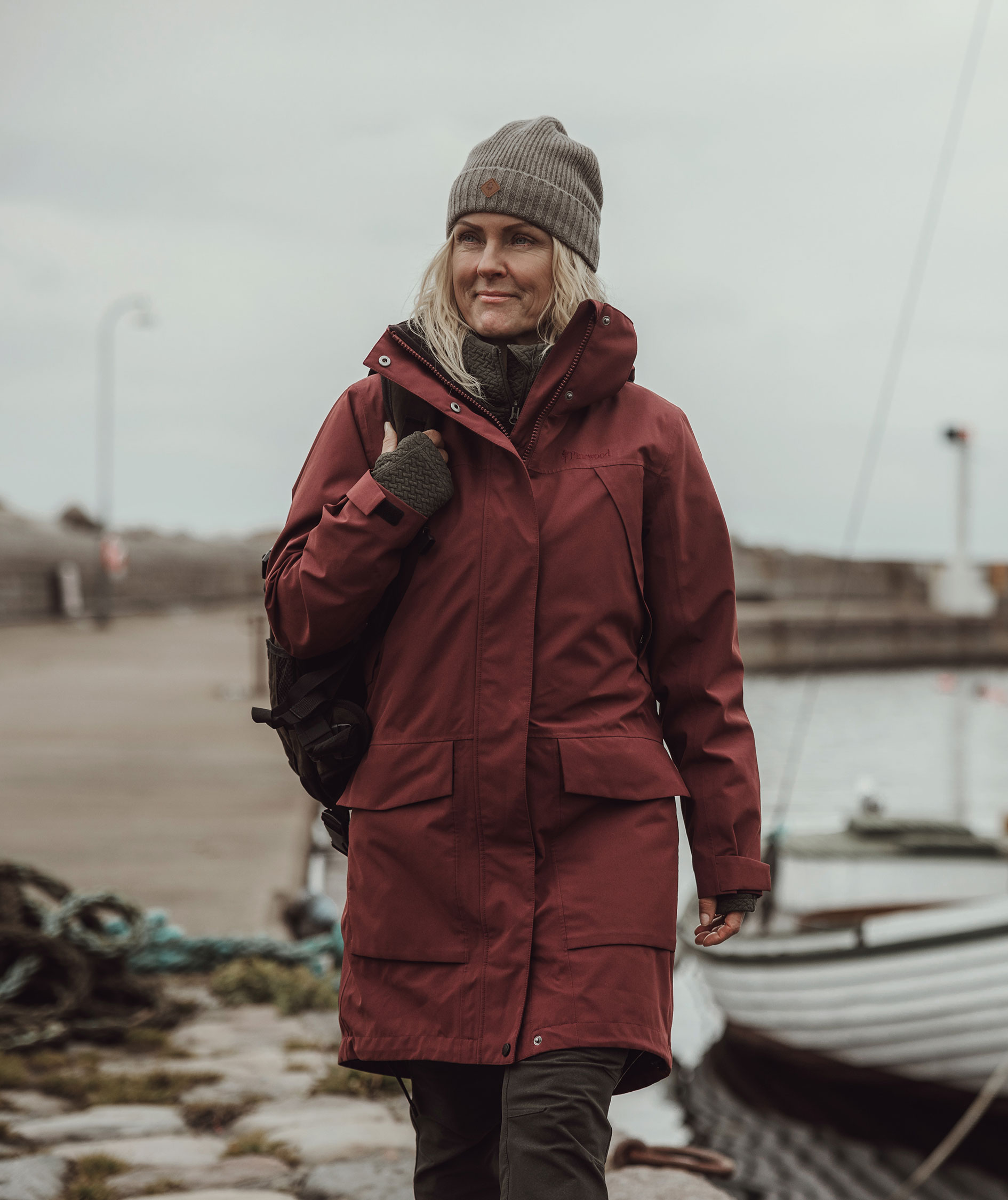 Pinewood dame regnparka