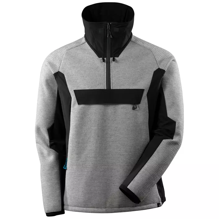 Mascot Advanced knit jacket, Grey Melange/Black, large image number 0