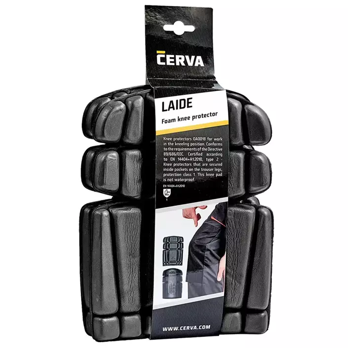 Cerva Laide knee pads, Black, Black, large image number 1