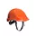 Portwest PW54 Endurance Plus Visir safety helmet, Orange, Orange, swatch
